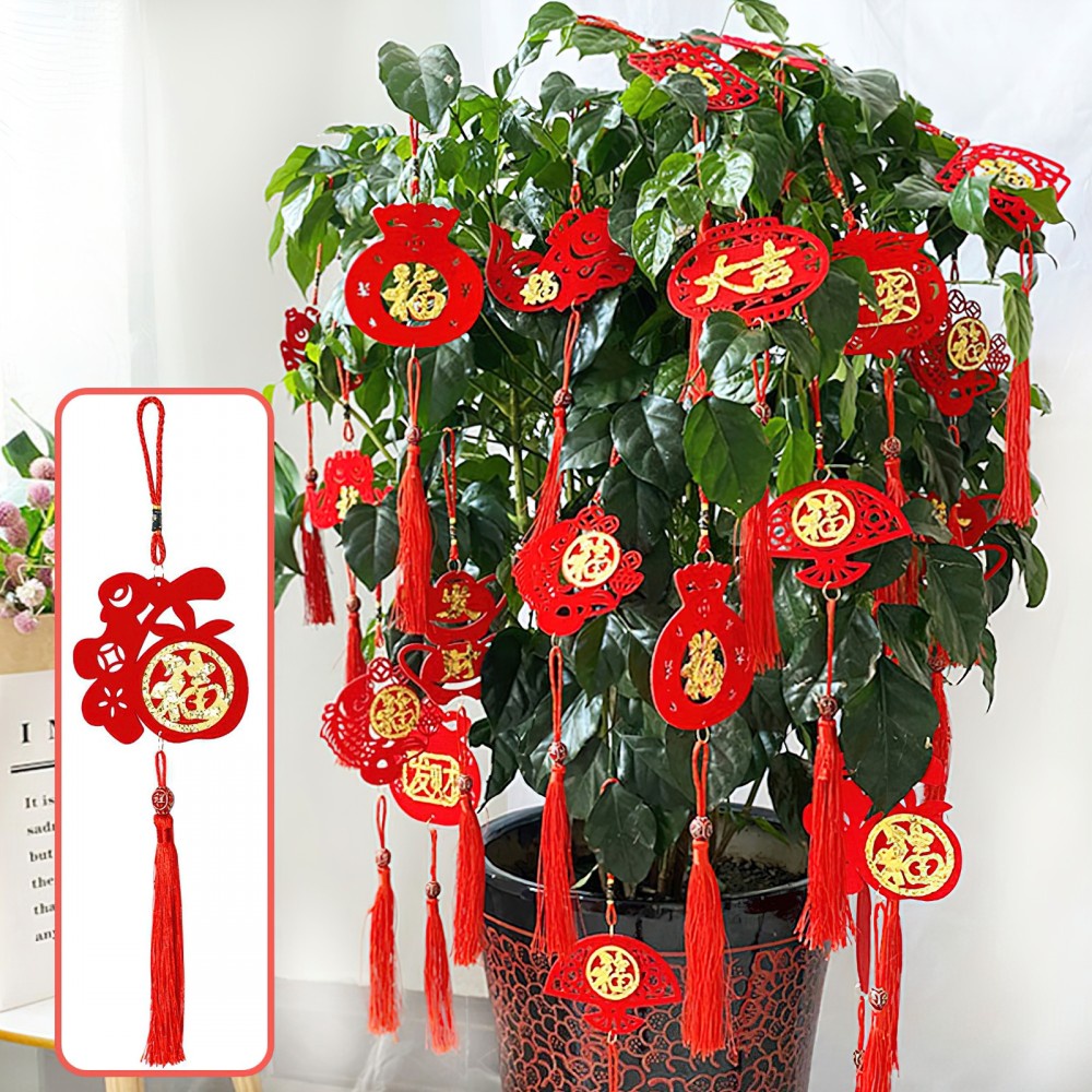 Bộ 2 dây treo trang trí năm mới phong cách Trung Hoa