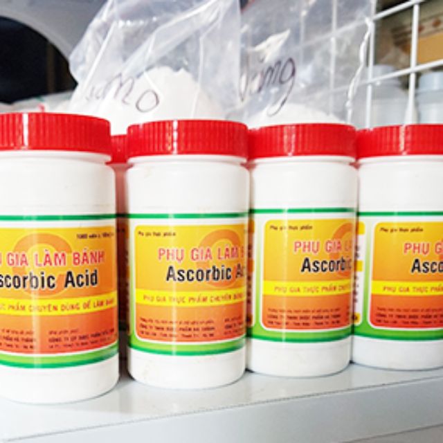 Phụ Gia Thực Phẩm Ascorbic Acid 1000 Viên- Giao 1 Hộp