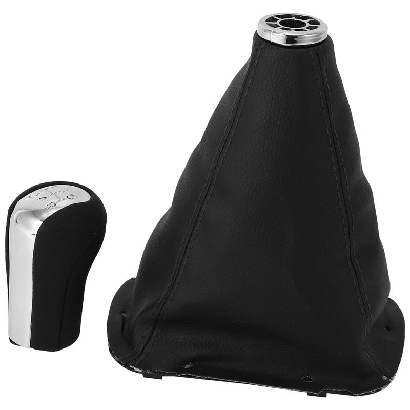 Bọc Cần Số Xe Hơi 5 Tốc Độ Bằng Da PU Cho Toyota Avensis T25 MK2 II 2003-2009