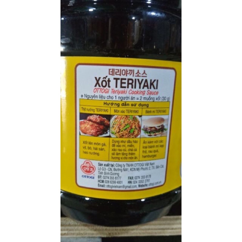 Sốt teriyaki otogi hàn quốc