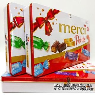 [Hỏa Tốc] Kẹo socola Merci Petits 375g mẫu mới