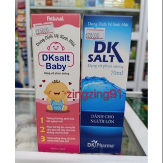 Nước biển sâu ĐK Salt trẻ em và người lớn 70ml