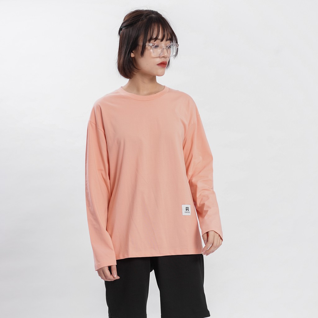 Áo thun DÀI TAY Unisex N7 Basic Tee phông trơn nam nữ lỡ oversize form rộng sweater ulzzang Hàn Quốc