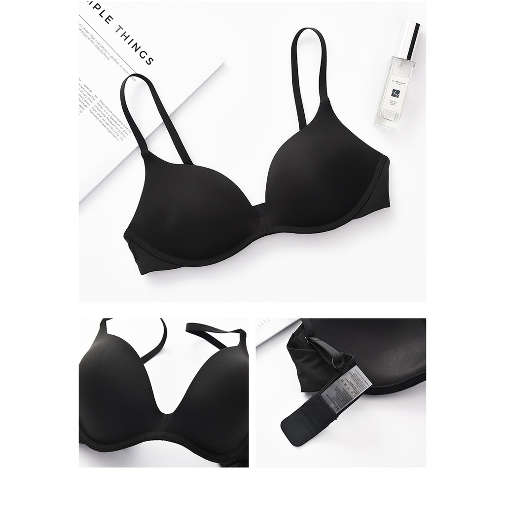 Áo Lót Áo Ngực Lụa Sữa Nhật Tàng Hình Không Gọng Đệm Mỏng Mẫu Mới Sexy Quyến Rũ Mainia Shop