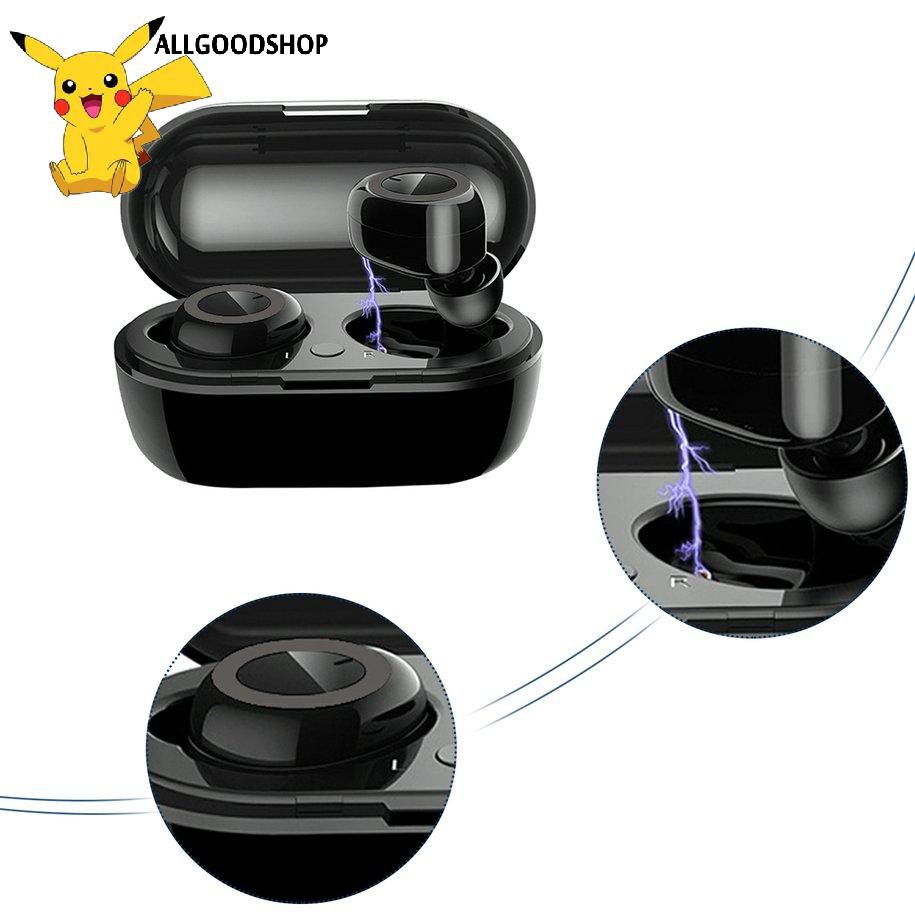 Tai Nghe Thể Thao Không Dây Bluetooth 5.0 Với Ngăn Sạc Tiện Dụng