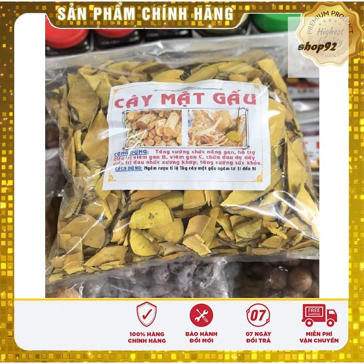 [ Loại đặc biệt ] Cây mật gấu khô ngâm rượu - túi 1kg