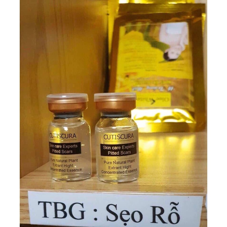 Tế bào gốc Cutiscura mờ mụn, trắng da, trẻ hoá, nám