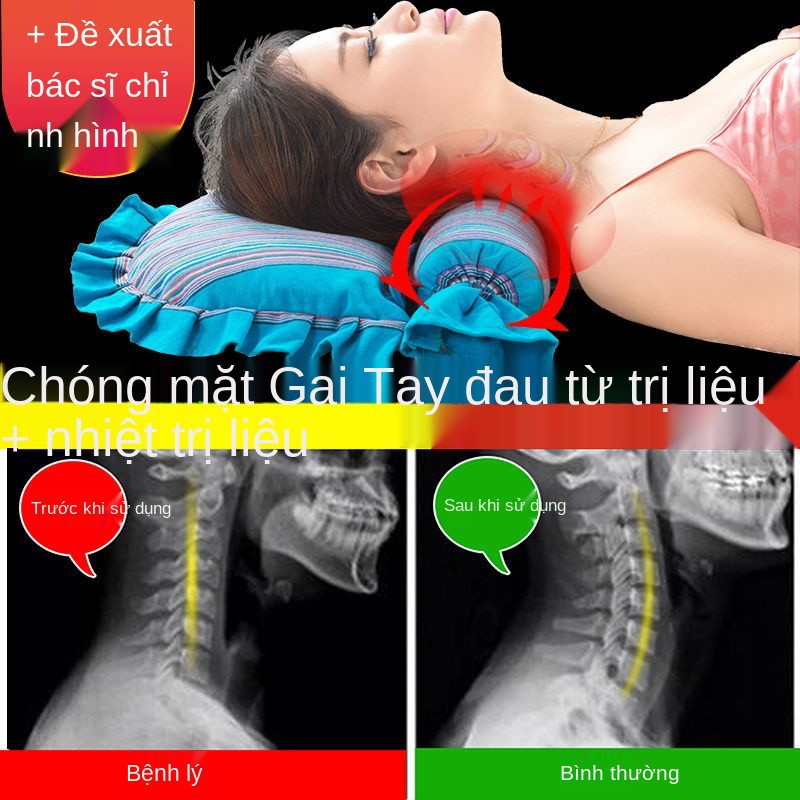 Gối cổ tử cung Sửa chữa cột sống Đặc biệt Kiều mạch Y học truyền Trung Quốc Cassia Seed Người lớn Nén nóng Điều chỉnh