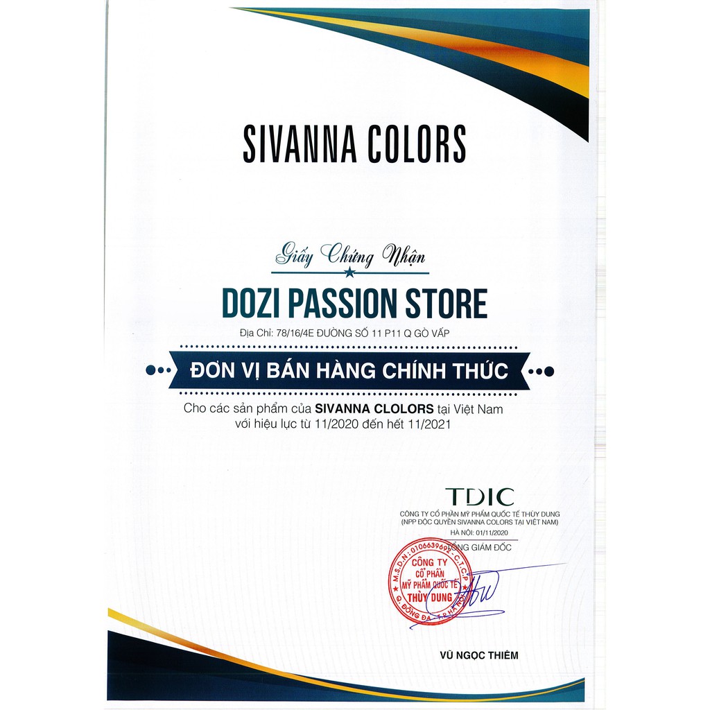 Chì kẻ mày Sivanna Colors Thái Lan Màu Nâu Tự Nhiên, Bền Màu, Lâu Trôi