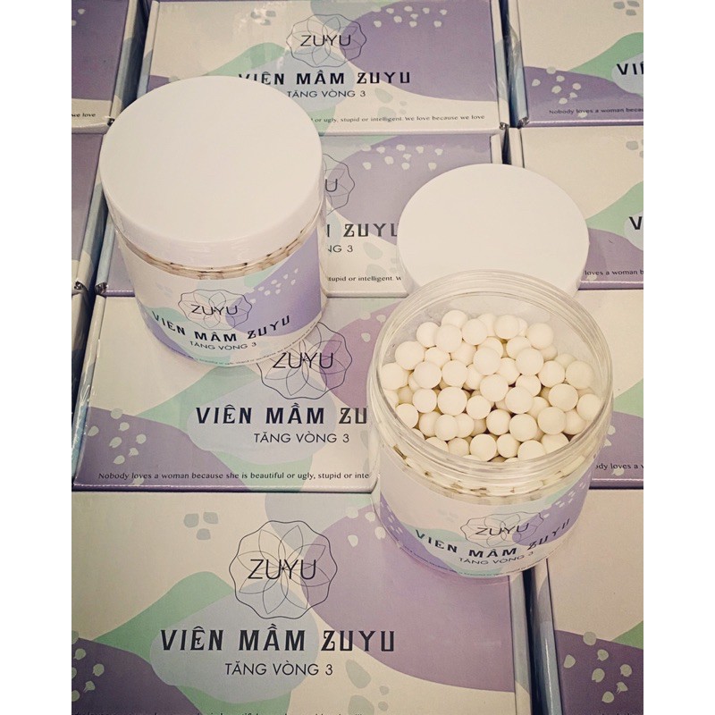 Viên Mầm Tăng Vòng 3 ZuYu [ Hộp 300 viên, Mua 1 Tặng 1 + THƯỚC DÂY] | BigBuy360 - bigbuy360.vn