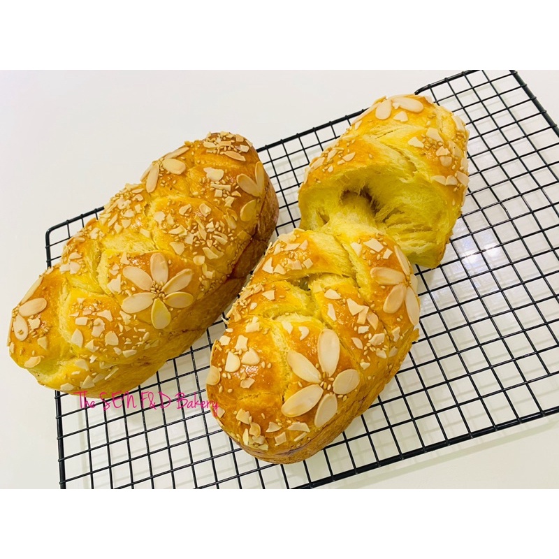 Bánh mì hoa cúc Brioche, men tự nhiên, 3 vị thơm ngon 👍👍