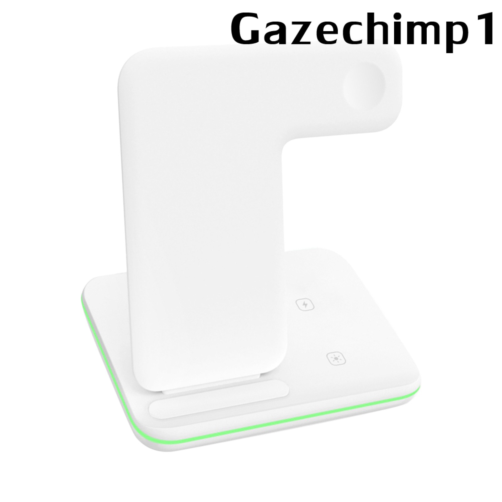 [GAZECHIMP1] Wireless Charger Stand, 15W Fast Wireless Charge Station 3 in 1 Charging for Apple Watch, for Airpods, for iPhone 11/11pro/X/XS/XR/Xs Max/8/8 Plus