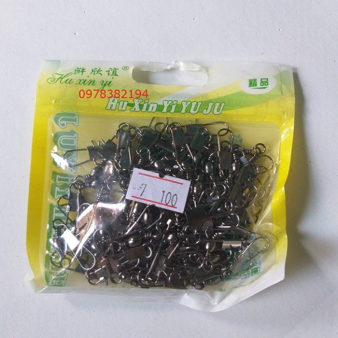 Khóa linh câu cá Khóa linh chống soắn chịu tải lớn siêu rẻ cao cấp phụ kiện câu cá Đồ Câu Việt Bắc