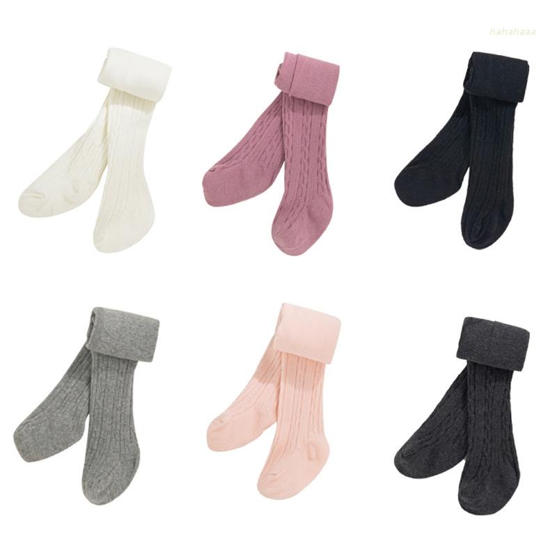 Quần tất dệt kim chất liệu cotton thời trang xuân thu dành cho bé gái