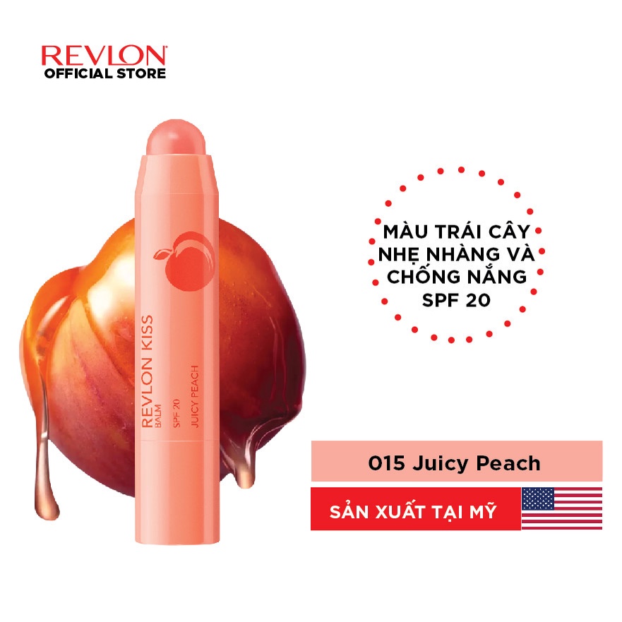 Son dưỡng môi có màu - Revlon Kiss Balm 2.6g