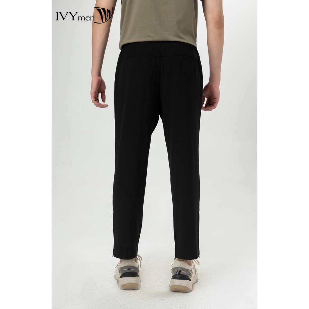 Quần dài nam mix khóa kéo IVY moda MS 22E3066