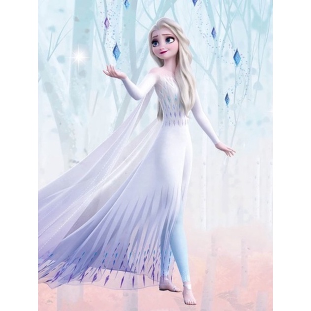 Bộ Tranh Đính Đá 5d Họa Tiết Công Chúa Disney Độc Đáo DIY Dùng Trang Trí Nhà Cửa