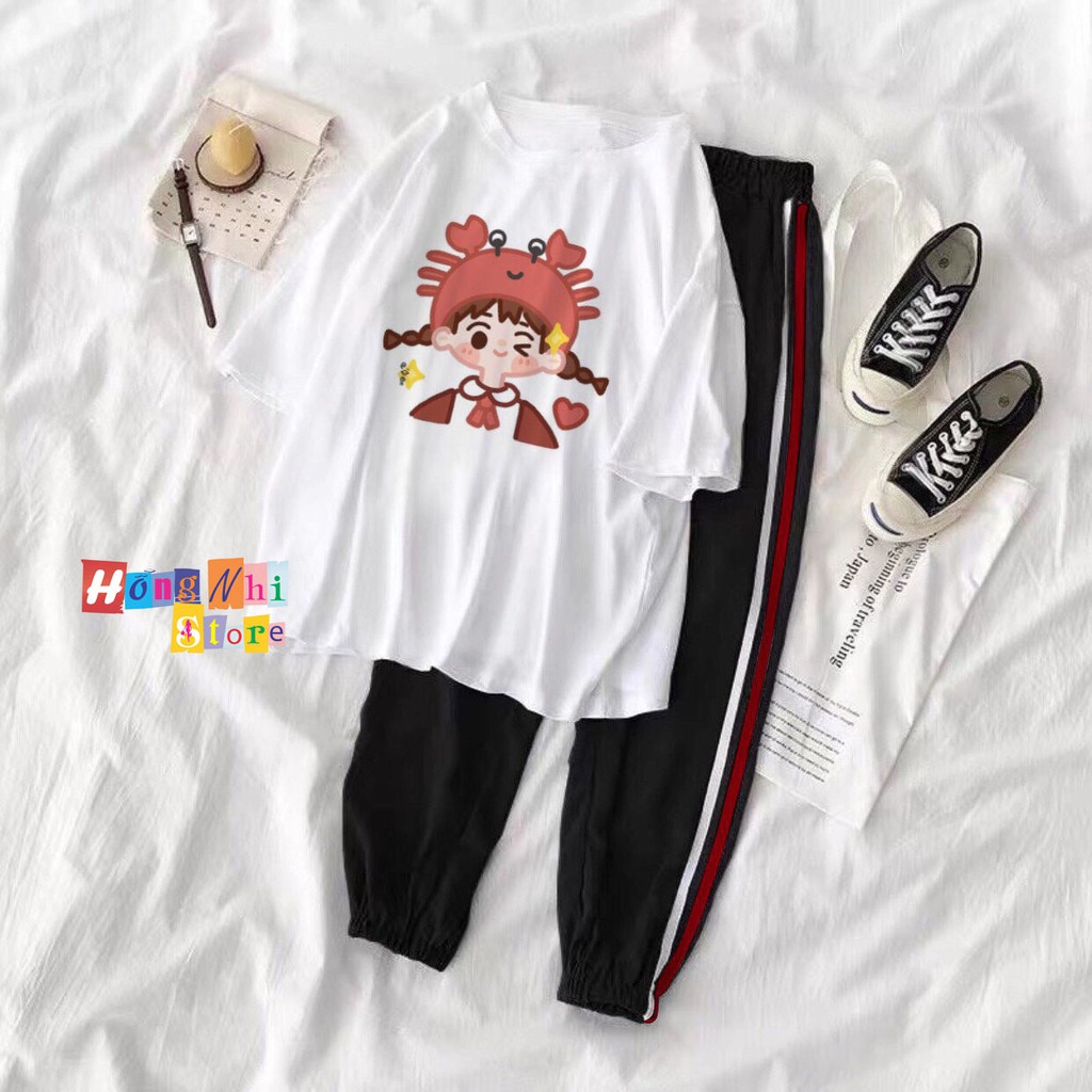 Quần Jogger 2 Line Đen Sọc Trắng Đỏ Bo Lai Dáng Rộng Nam Nữ Unisex Oversize Ulzzang - MM