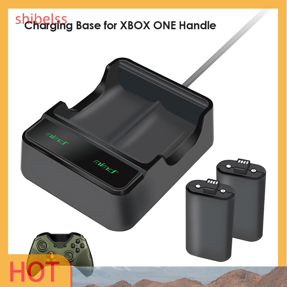 Set 2 Bộ Sạc Pin + Dây Cáp Usb Chuyên Dụng Cho Tay Cầm Chơi Game Xbox One