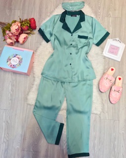 T1102 Pyzama lụa TNQD
