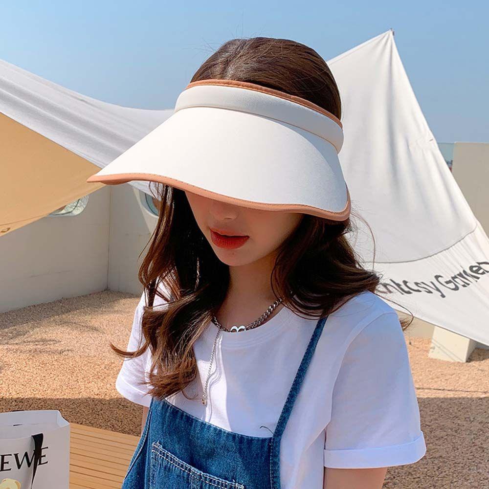 Mũ Rộng Vành Chống Nắng Chống Tia Cực Tím Thời Trang Mùa Hè Cho Nữ