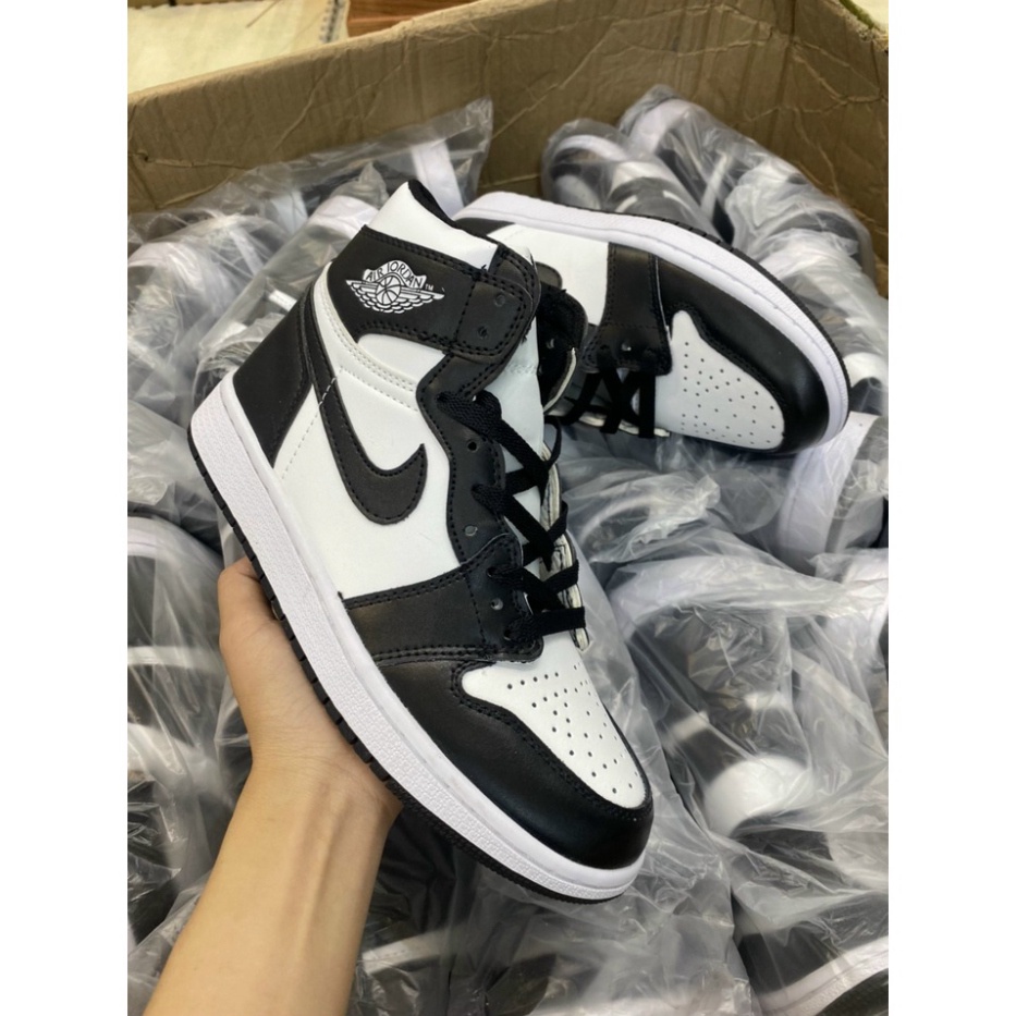 [FREE SHIP] [XẢ KHO] Giày thể thao nike1 xám đen cao cổ nam nữ full box bill 2021 | BigBuy360 - bigbuy360.vn