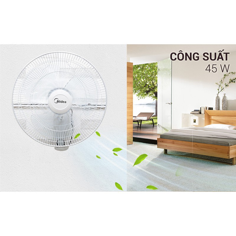 [Hàng chính hãng] Quạt Treo Tường Midea FW40-15VF Mới 100%