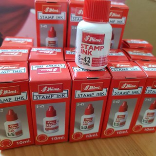 Mực con dấu hiệu Shiny 10ml S-42