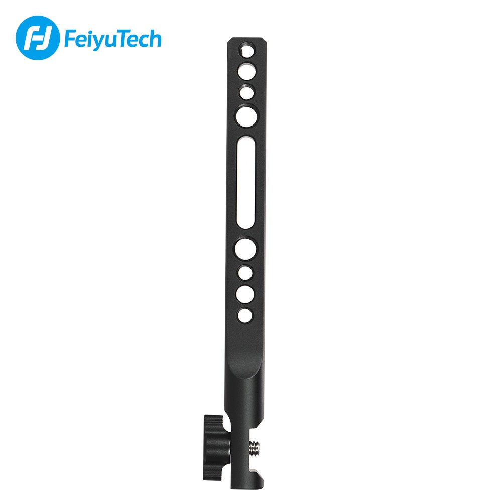 FeiyuTech Aluminium Alloy Back Straight Extension Arm Bracket with 1/4 Inch Screw Mount for FeiyuTec