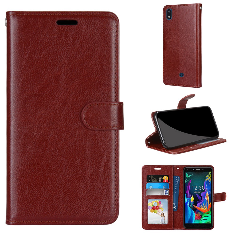 ReadyStock Case For ZTE Blade L3 S6 Flip Case ZTE A610 A6 Lite Solid Color 4 Card Holder Stand Leather Case