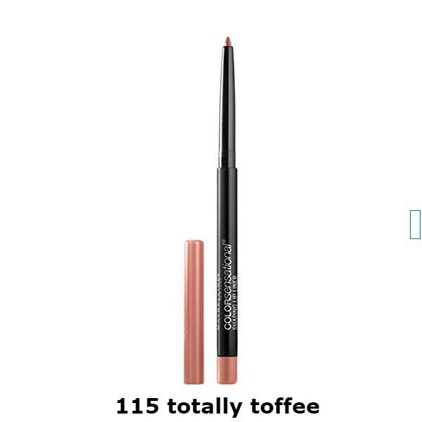 (Hàng Mới Về) Chì Kẻ Viền Môi Maybelline Nhiều Màu Sắc Lựa Chọn