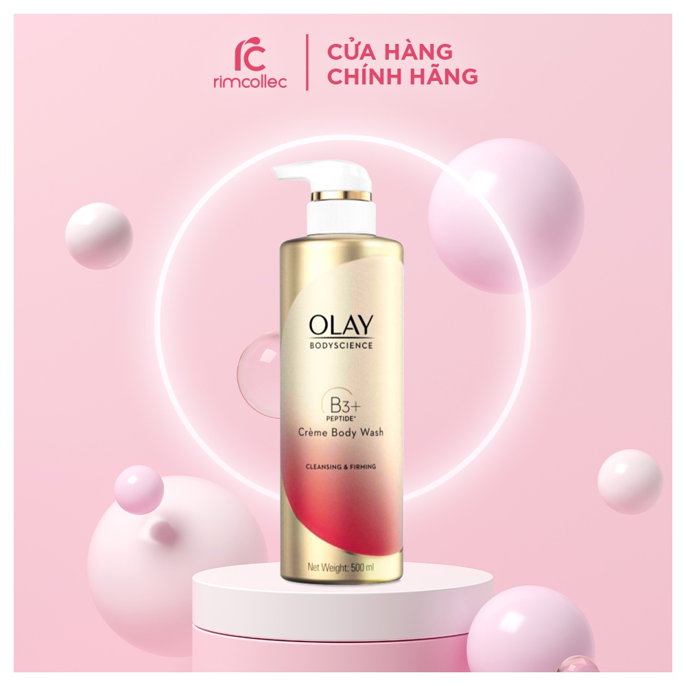 Sữa tắm OLAY B3 + Peptide 500ml