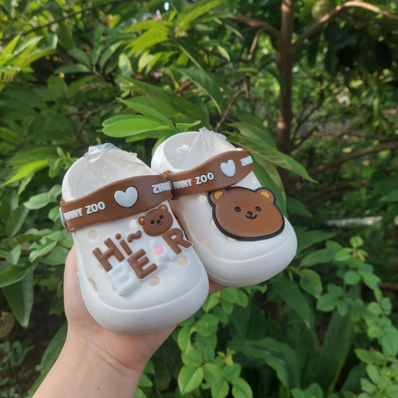 Dép sục Cross gấu cho bé,sục cho bé trai bé gái