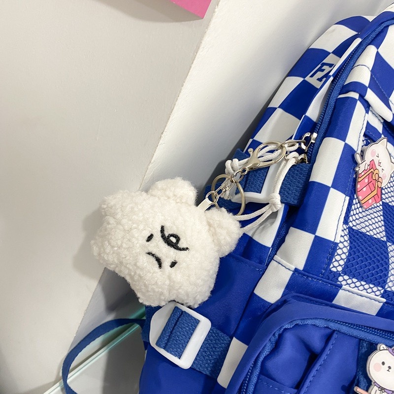 Balo nữ đi học đẹp thời trang giá rẻ dễ thương, cặp đi học nữ kẻ nhiều ngăn đựng laptop chống nước cao cấp Xu Xu Kids