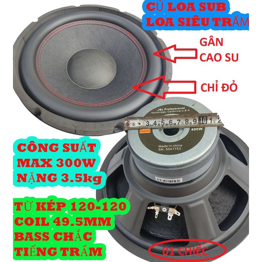 CẤU HÌNH THÙNG LOA FULL ĐƠN BASS 30 - 2 CỦ BASS 30 COIL 66 + 2 TREBLE 450 RCF + 2 PHÂN TẦN F2A - THÙNG LOA 3 TẤC