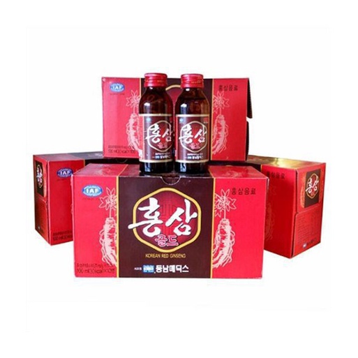 Nước Giải Khát Vị Sâm- Đông Trùng Hàn Quốc Chai 100ml