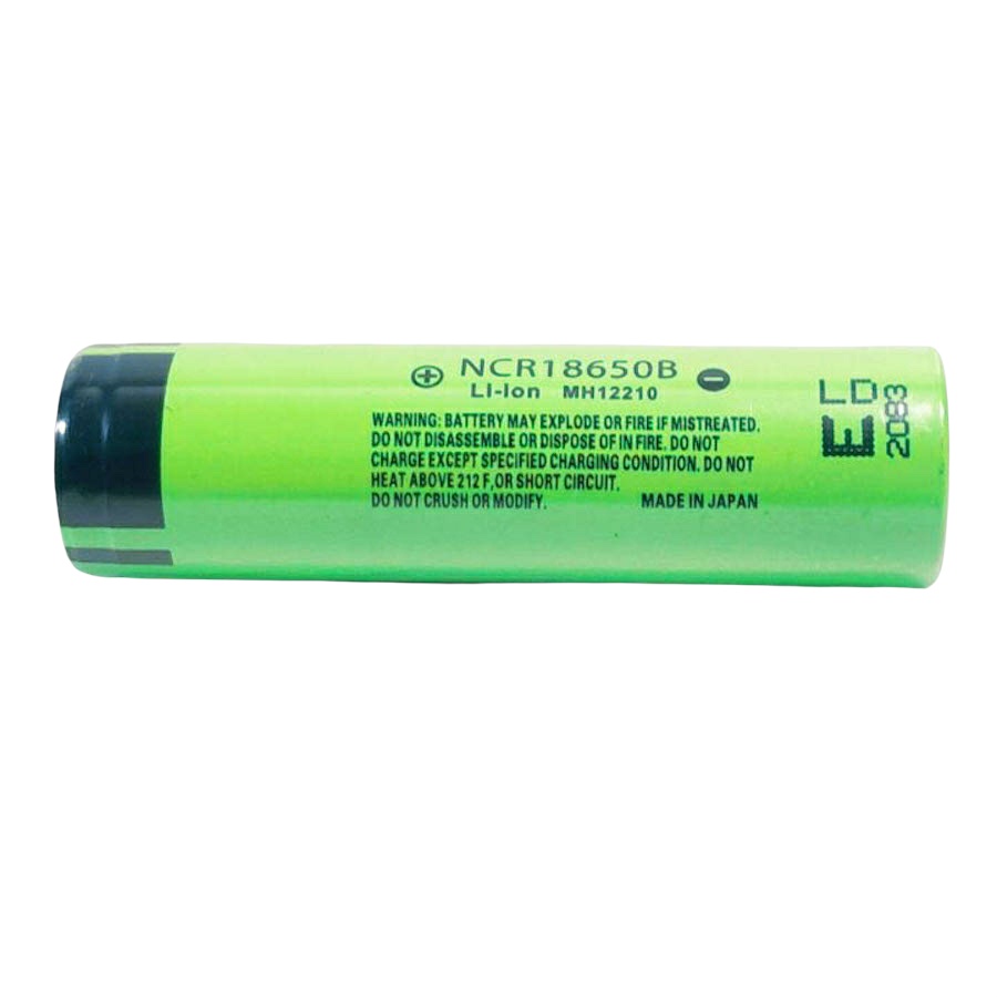 [P12] Pin sạc 18650 Panasonic NCR18650B Japan 3400mAh xã 20A nội trở &lt; 25 ôm lô Pana &amp; Tesla hợp tác