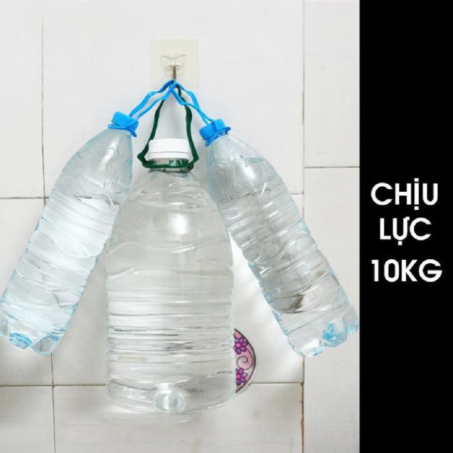 Miếng / Móc Dán Tường Chịu Lực Trong Suốt Châu Shop