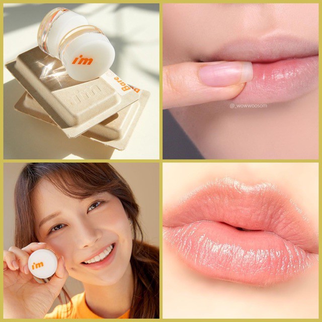 Son dưỡng im meme bare lips treatment 001 original