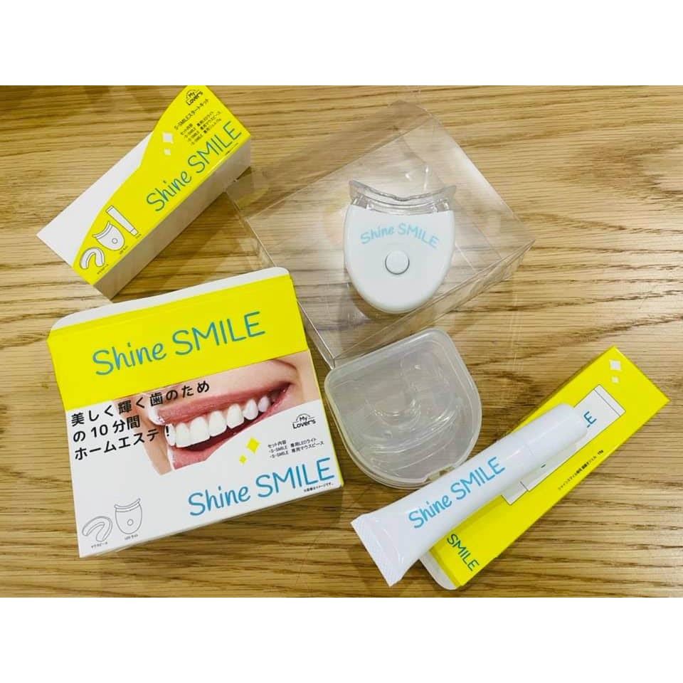 Bộ kit làm trắng răng Shine Smile nội địa Nhật Bản | 4589805610295 | Kan shop hàng Nhật
