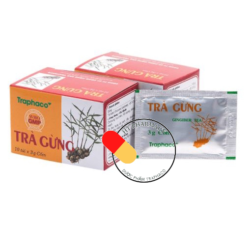 TRÀ GỪNG TRAPHACO GIẢI CẢM, LÀM ẤM CƠ THỂ
