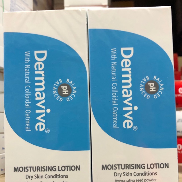 KEM DƯỠNG ẨM DÀNH CHO DA KHÔ DERMAVIVE Moisturising Lotion 120ml