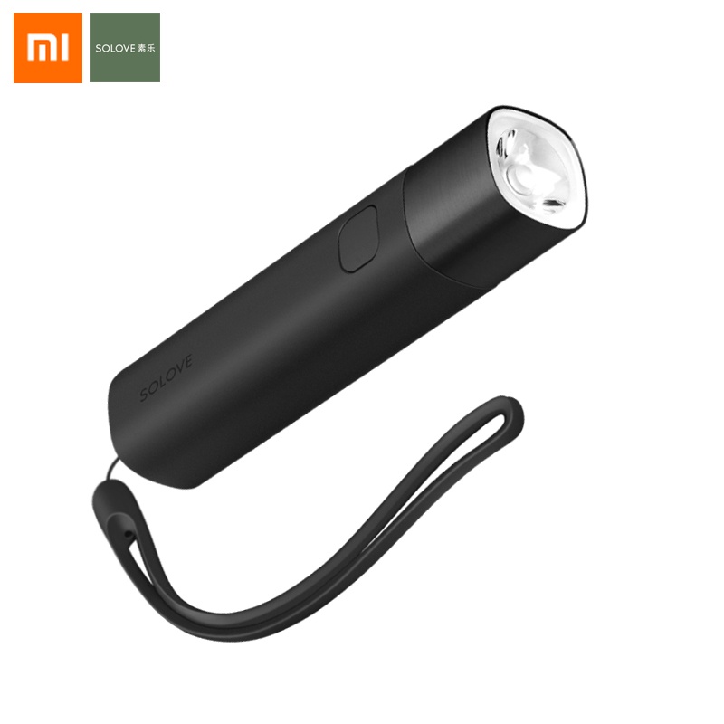Đèn pin kiêm sạc dự phòng Xiaomi Solove X3-đen