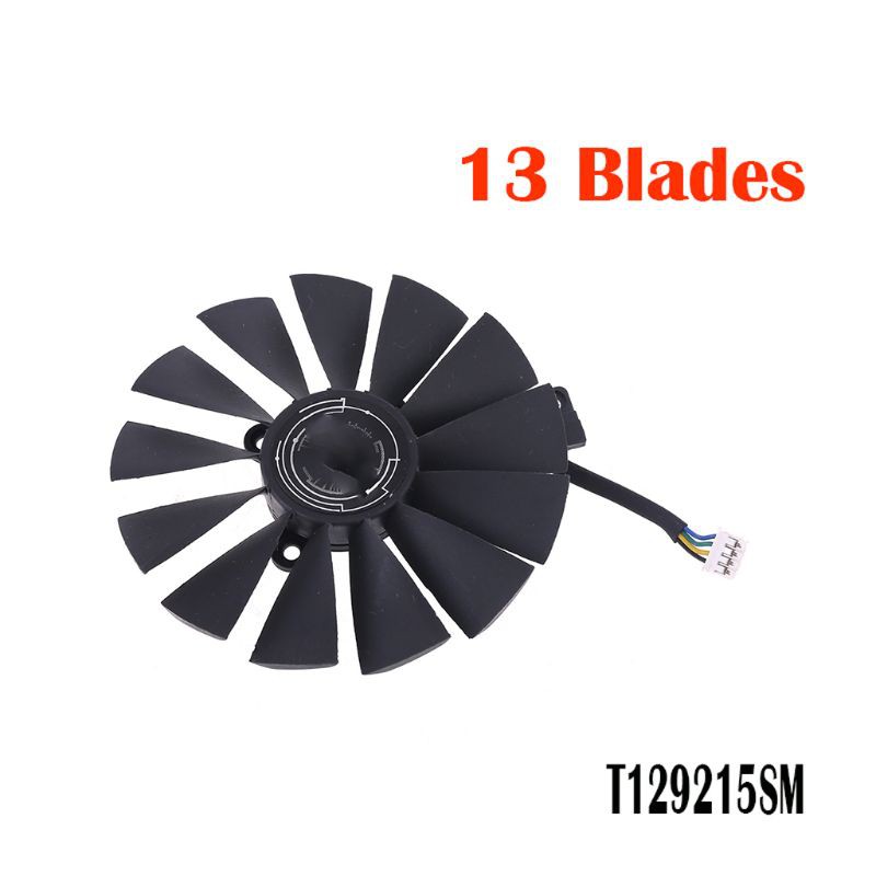 RUN♡ T129215SM 12V 95mm VGA Fan For ASUS STRIX RX470 RX580 Graphics Card Cooling Fan