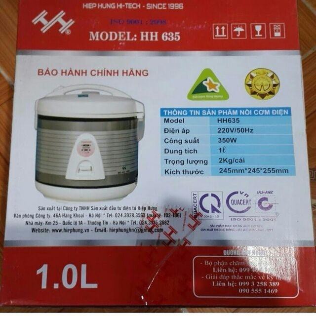 Nồi cơm điện 1L Hiệp Hưng- nồi nấu cơm