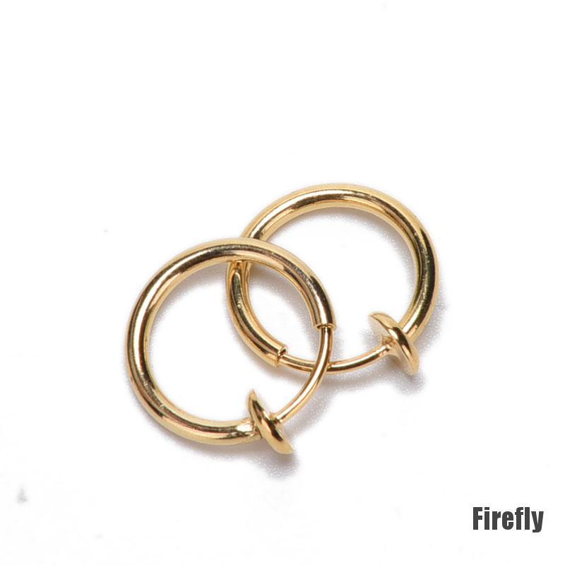 Bộ 2 Khuyên Xỏ Mũi / Môi / Tai / Cơ Thể Phong Cách Punk Cá Tính