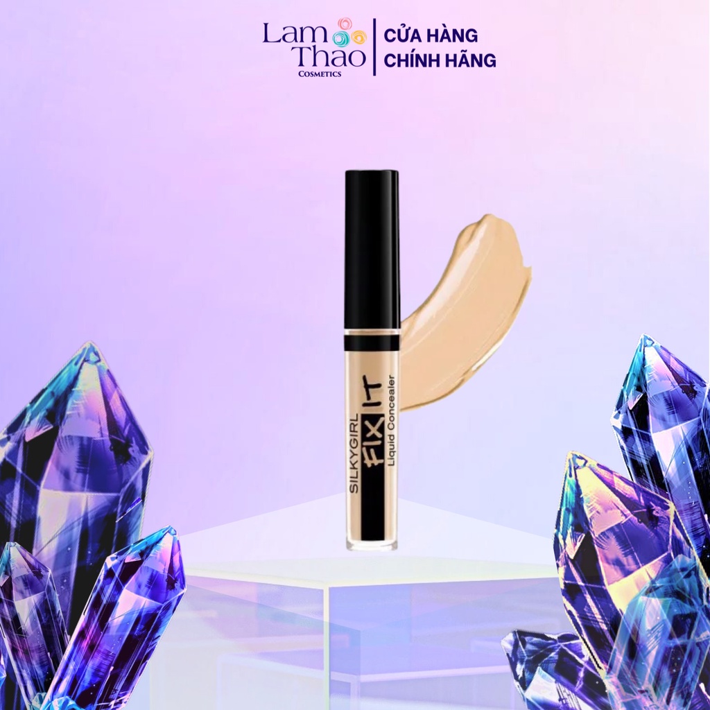 Kem Che Khuyết Điểm Silkygirl Fix It Concealer Liquid 2ml