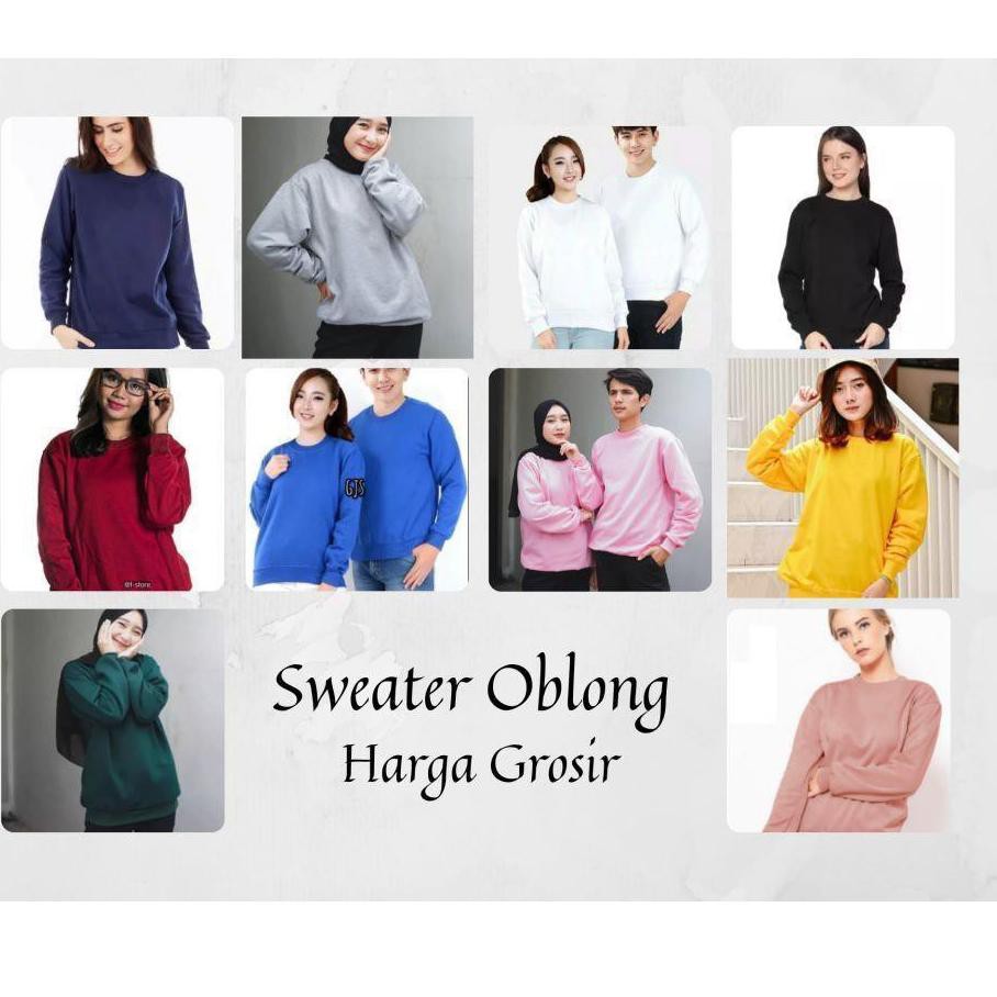 Áo Hoodie Màu Trơn Không Có Mũ Thời Trang Cho Người Lớn