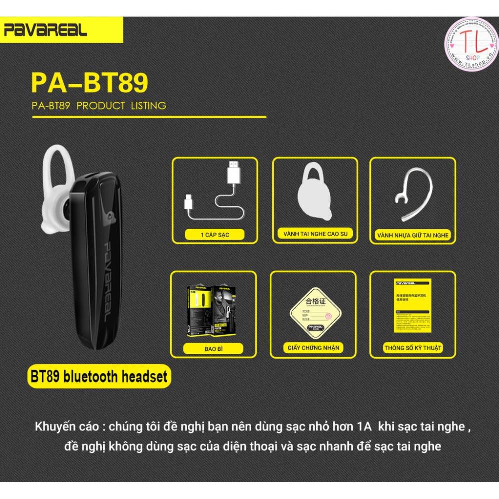 TAI NGHE BLUETOOTH - TAI NGHE BLUETOOTH PAVAREAL