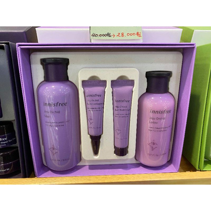 Bộ SẢN PHẨM DƯỠNG DA INNISSFREE ORCHID SKIN SET